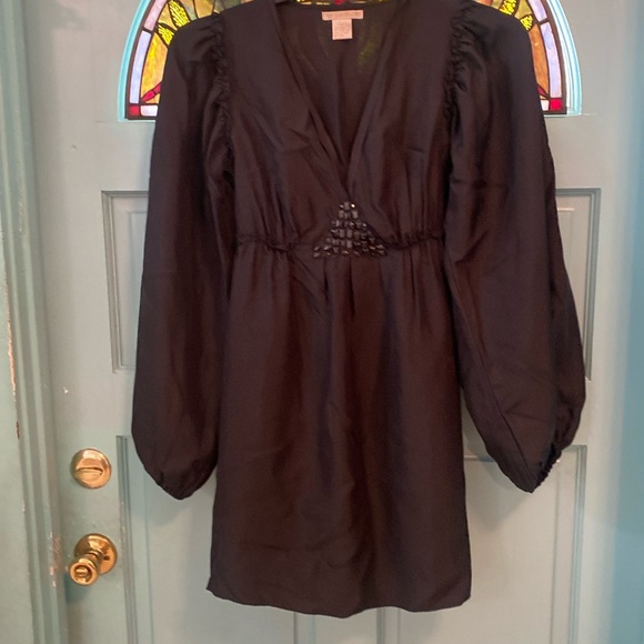 BLOWOUT SALE!Gold Hawk 100% silk mini dress or long blouse. Whatever suits You - Picture 1 of 6